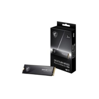 MSI Spatium M560 2 TB (10300/8700 MB/S) M.2 2280 PCIe 5.0 NVMe SSD
