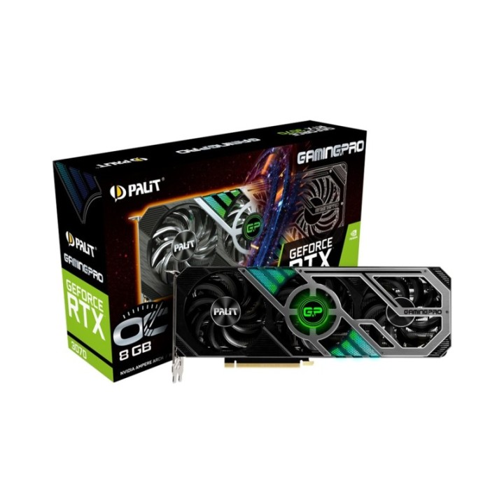 Palit NVIDIA GeForce RTX 3070 Gaming Pro OC 8 GB GDDR6 256 Bit Graphics Card