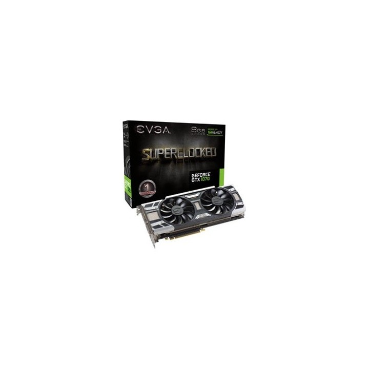 Evga GeForce GTX 1070 SC Gaming 8 GB 256 Bit GDDR5 Graphics Card