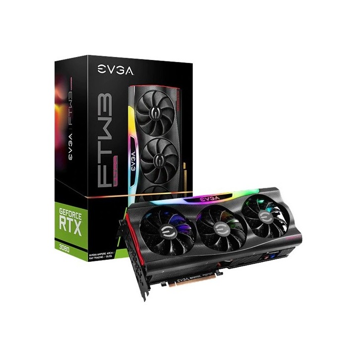 Evga NVIDIA GeForce RTX 3080 FTW3 Gaming 10 GB GDDR6X 320 Bit Graphics Card