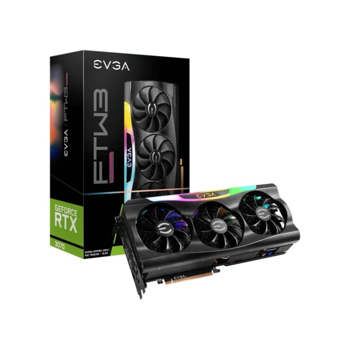 Evga NVIDIA GeForce RTX 3070 FTW3 Ultra Gaming 08G-P5-3767-KR 8 GB GDDR6 256 Bit Graphics Card