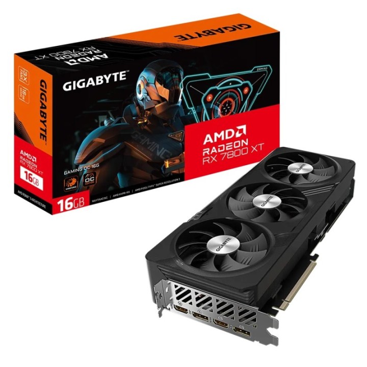 Gigabyte GV-R78XTG OYUN OC-16GD Radeon RX 7800 XT Gaming OC 16 GB GDDR6 256 Bit Graphics Card