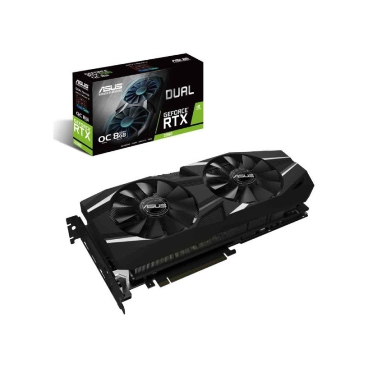 ASUS NVIDIA GeForce RTX 2080 OC DUAL-RTX2080-O8G 8 GB 256 Bit GDDR6 Graphics Card
