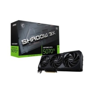 MSI NVIDIA GeForce RTX 5070 TI 16G Shadow 3X OC 16 GB GDDR7 256 Bit DLSS 4 Graphics Card