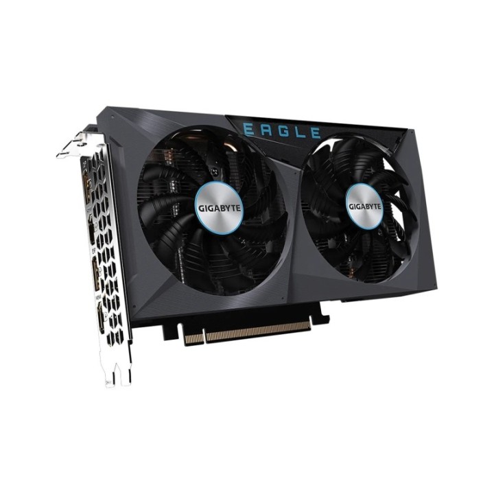 Gigabyte NVIDIA GeForce RTX 3050 Eagle OC GV-N3050EAGLE OC-8GD 8 GB GDDR6 128 Bit Graphics Card