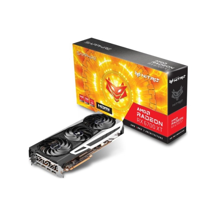 Sapphire AMD Radeon RX 6700 XT Nitro+ 11306-01-20G 12 GB GDDR6 192 Bit Graphics Card