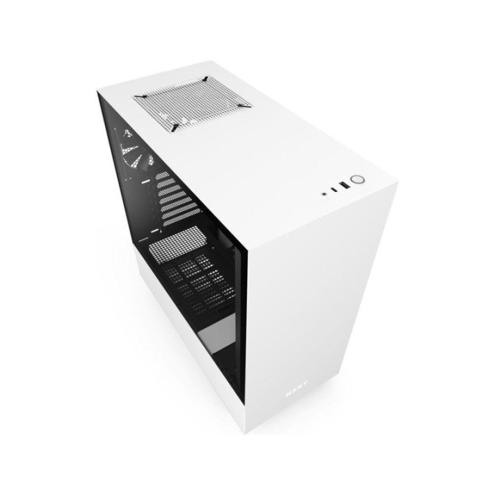 NZXT H510 Ca-H510B-W1 White/Black PC Case