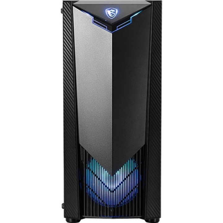 MSI Mag Shield 110A Temperli Cam 2x120 MM RGB Fan Mid Tower Gaming PC PC Casesı Black