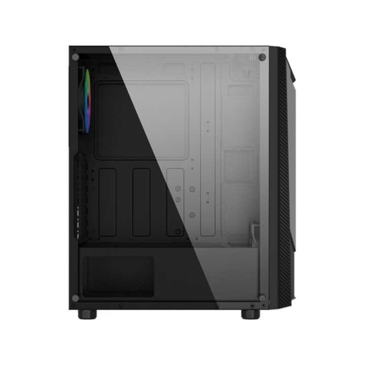 MSI Mag Shield 110A Temperli Cam 2x120 MM RGB Fan Mid Tower Gaming PC PC Casesı Black