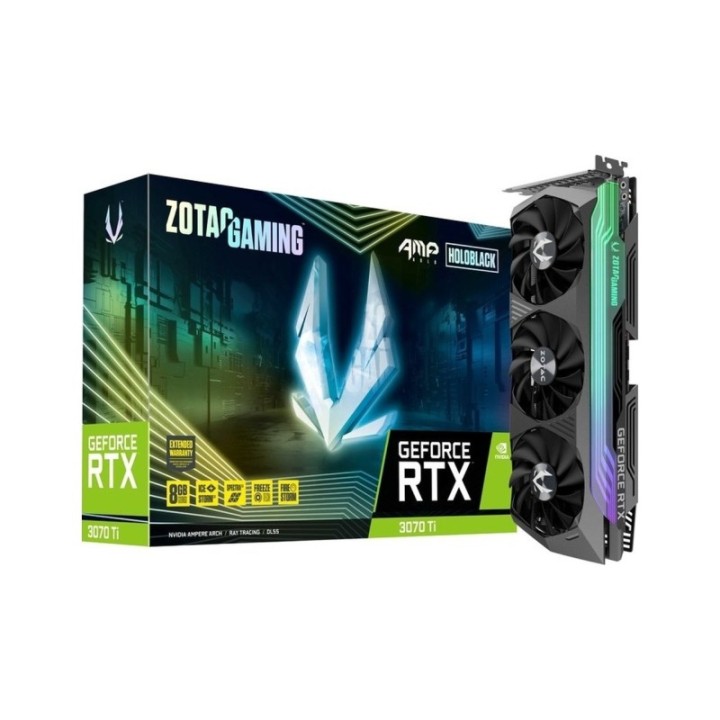 Zotac NVIDIA GeForce RTX 3070 Ti AMP Holo ZT-A30710F-10P 8 GB GDDR6X 256 Bit Graphics Card