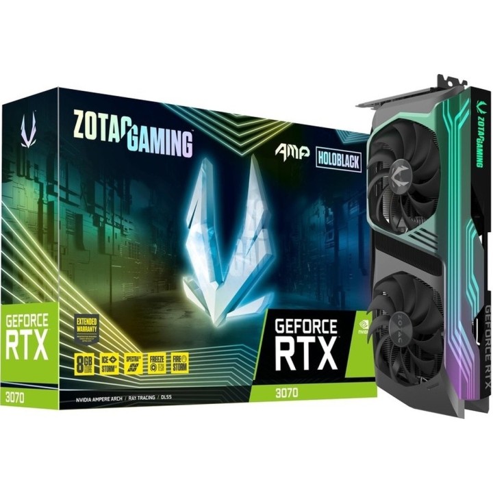 Zotac NVIDIA GeForce RTX 3070 AMP Holo ZT-A30700F-10P 8 GB GDDR6 256 Bit Graphics Card