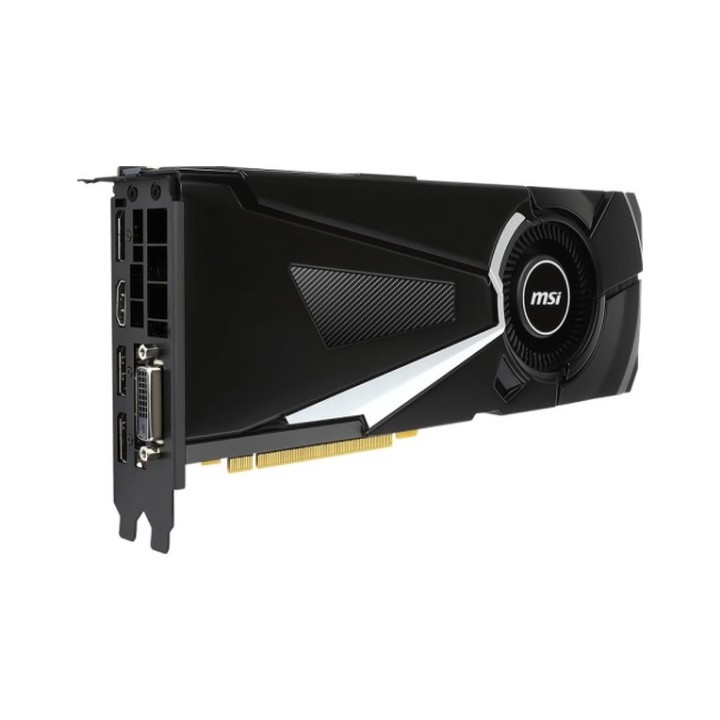 MSI GeForce GTX 1080 Aero OC 8 GB 256 Bit GDDR5X Graphics Card