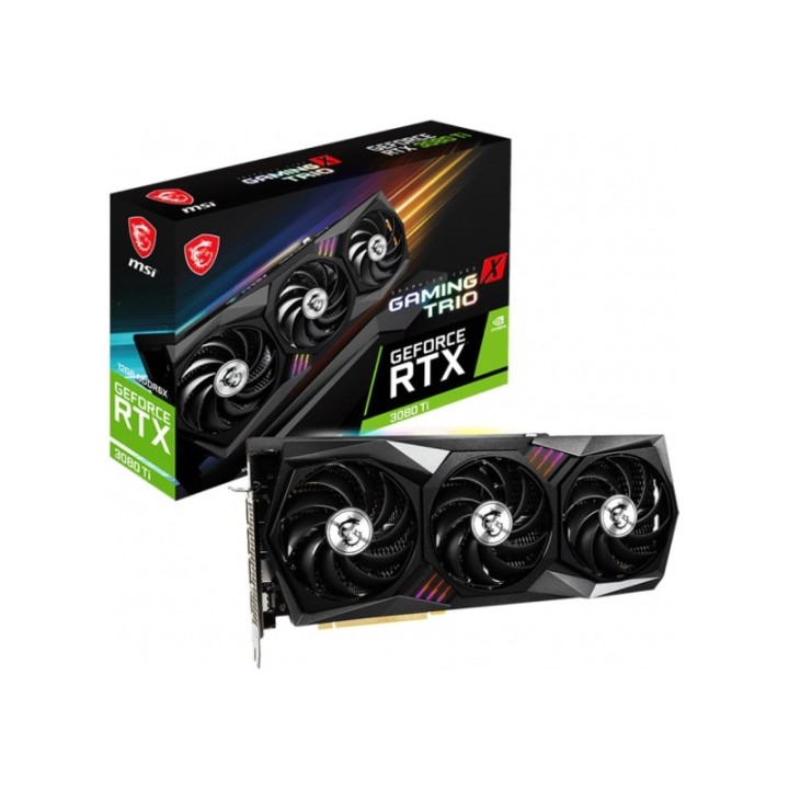 MSI NVIDIA GeForce RTX 3080 Ti Gaming X Trio 12 GB GDDR6X 384 Bit Graphics Card