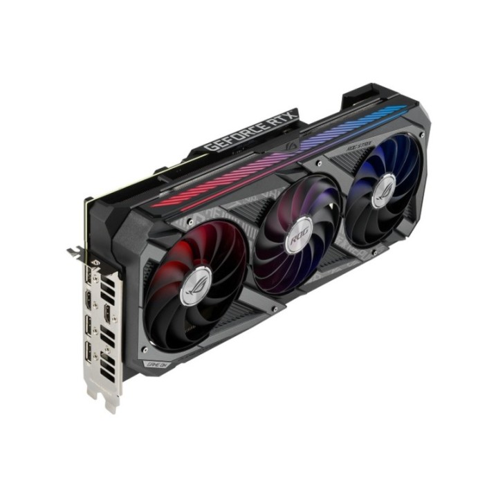 ASUS NVIDIA GeForce RTX 3060 Ti ROG Strix V2 OC LHR ROG-STRIX-RTX3060TI-O8G-V2-Gaming 8 GB GDDR6 256 Bit Graphics Card