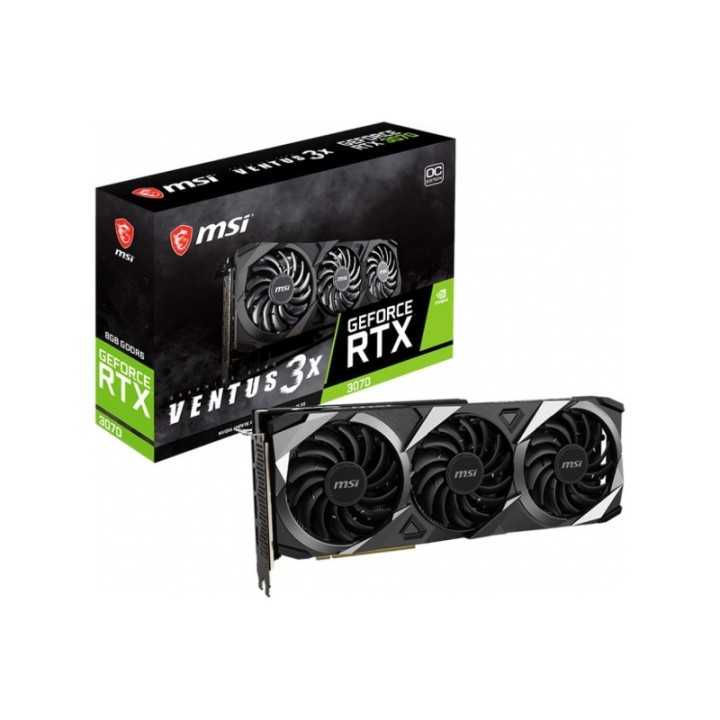 MSI NVIDIA GeForce RTX 3070 Ventus 3X 8G OC LHR 8 GB GDDR6 256 Bit Graphics Card