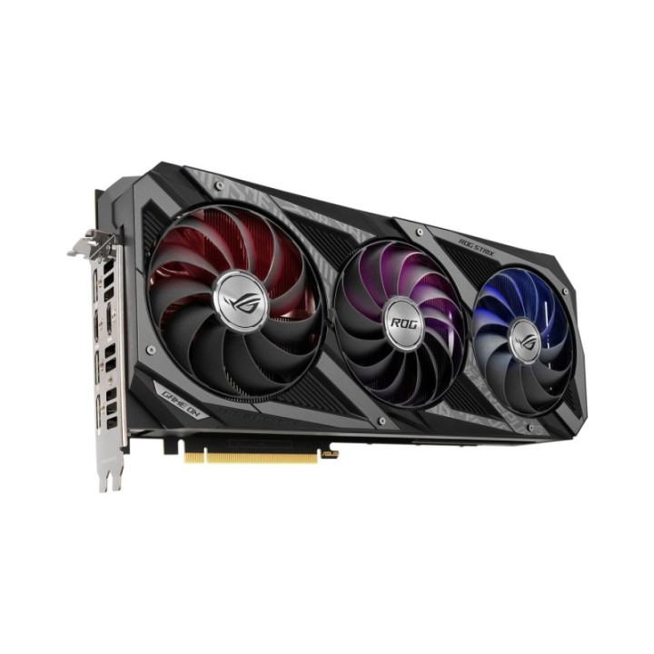 ASUS NVIDIA GeForce RTX 3060 Ti ROG Strix OC 8 GB GDDR6 256 Bit Graphics Card