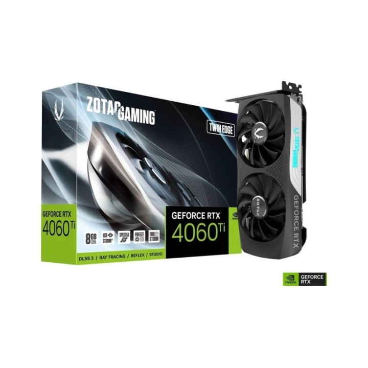 Zotac RTX 4060 Ti ZT-D40610E-10M Twin Edge 8 GB GDDR6 128 Bit Graphics Card
