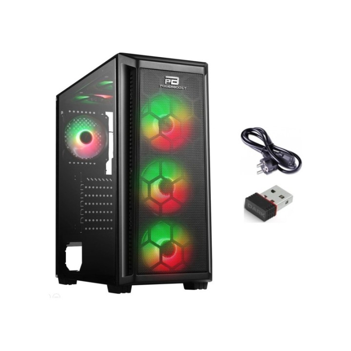 APU AMD Ryzen 5 Pro 3350G 16 GB DDR4 500 GB NVMe SSD DOS Gaming PC