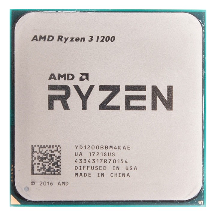 AMD Ryzen 3 1200 3.1 GHz AM4 8 MB Cache 65 W Processor Tray