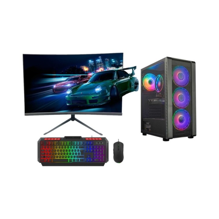 RotamPC RT3095 İ7-9700 16 GB 512 GB SSD 12 GB Arc B580 Vga24" FreeDOS Gaming Desktop PC