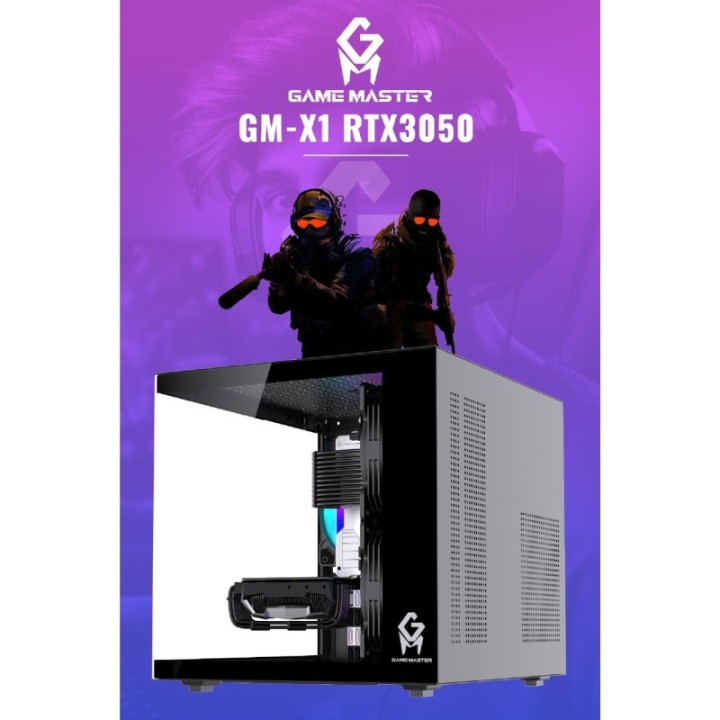 Game Master GM-X1 i5-11400F 16 GB 512 GB M.2 SSD RTX3050 FreeDOS Gaming Desktop PC