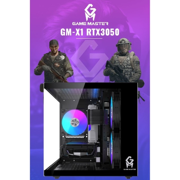 Game Master GM-X1 i5-11400F 16 GB 512 GB M.2 SSD RTX3050 FreeDOS Gaming Desktop PC