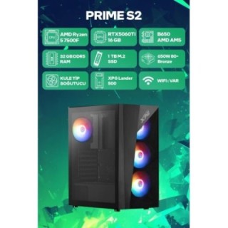 Game Garaj Prime S2 R5-7500F 32 GB 1 TB SSD 16 GB RTX5060Ti FreeDOS Oyuncu Tavsiye Sistem