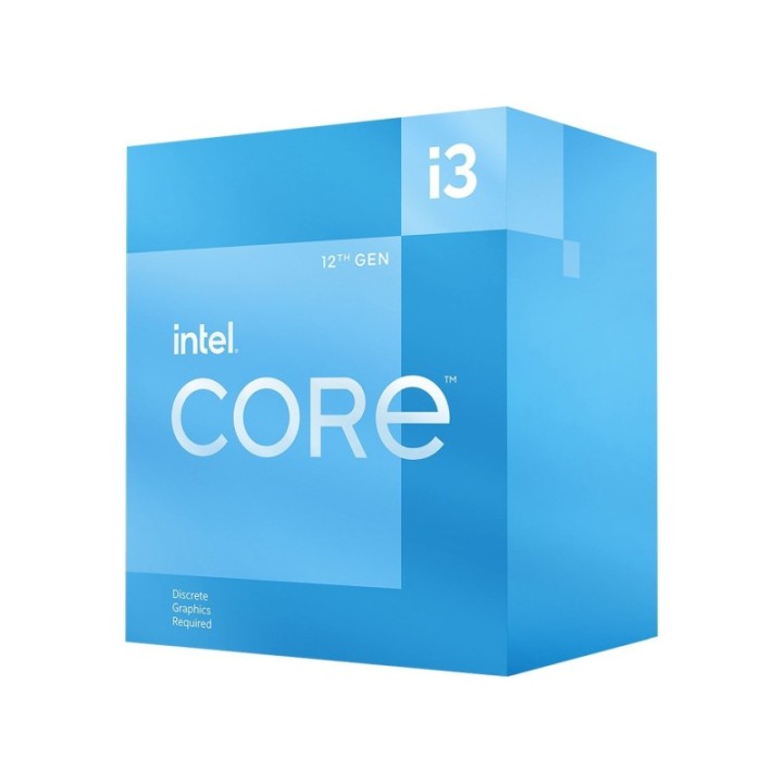 Intel Core i3-12100F 3.3 GHz LGA1700 12 MB Cache 58 W Box Processor