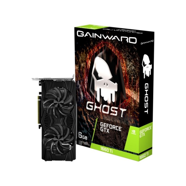 Gainward NVIDIA GeForce GTX 1660 Ti Ghost NE6166T018J9-1160L 6 GB GDDR6 192 Bit Graphics Card