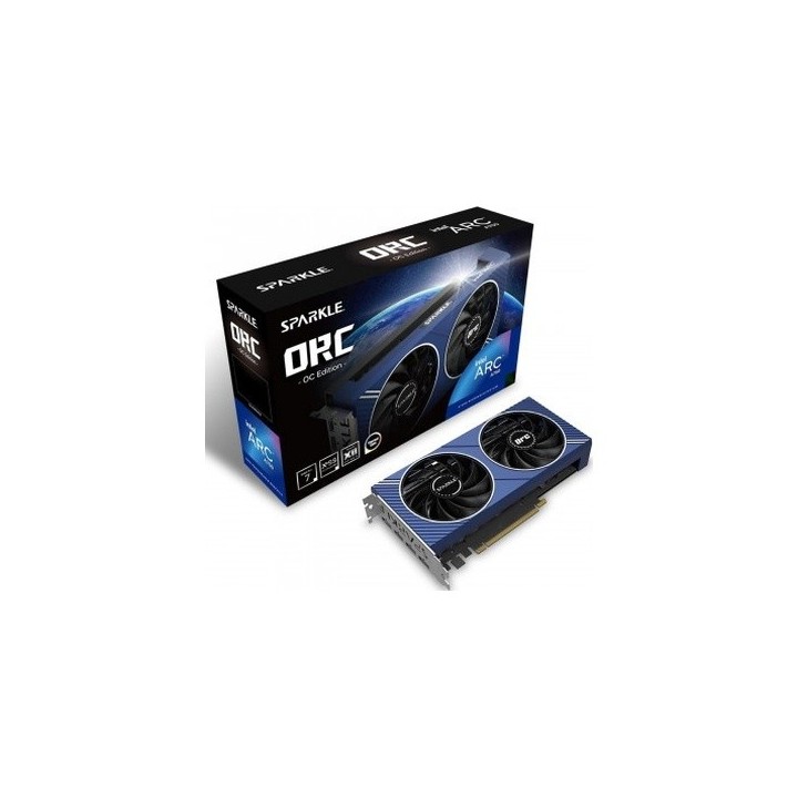 Sparkle Intel Arc A750 ORC OC 8 GB SA750C-8GOC GDDR6 256 Bit DX12 Graphics Card