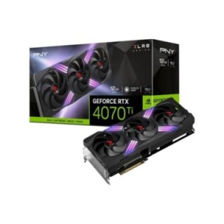 PNY NVIDIA GeForce RTX 4070 Ti XLR8 Gaming Verto VCG4070T12TFXXPB1 12 GB GDDR6X 192 Bit Graphics Card