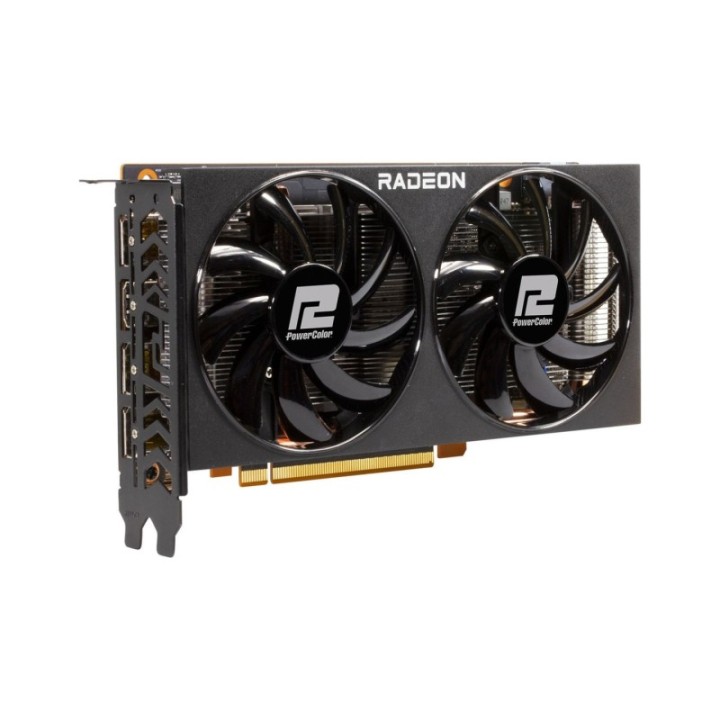 PowerColor AMD Radeon RX 6600 Fighter AXRX 6600 8 GBD6-3DH 8 GB GDDR6 128 Bit Graphics Card