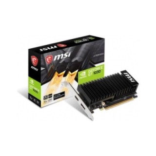 MSI NVIDIA GeForce GT1030 2GHD4 LP OC 2 GB DDR4 64 Bit Graphics Card