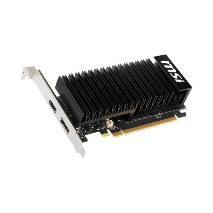 MSI NVIDIA GeForce GT1030 2GHD4 LP OC 2 GB DDR4 64 Bit Graphics Card