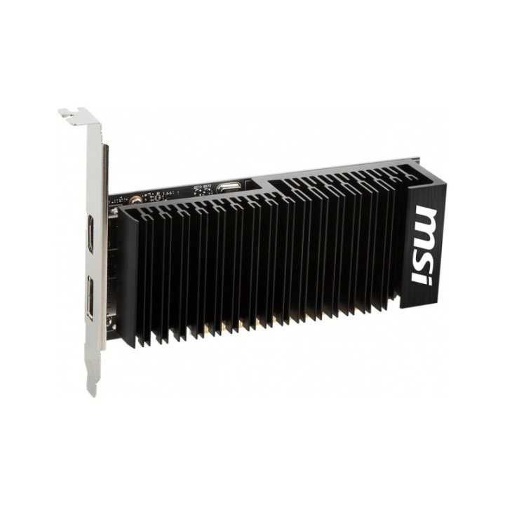 MSI NVIDIA GeForce GT1030 2GHD4 LP OC 2 GB DDR4 64 Bit Graphics Card