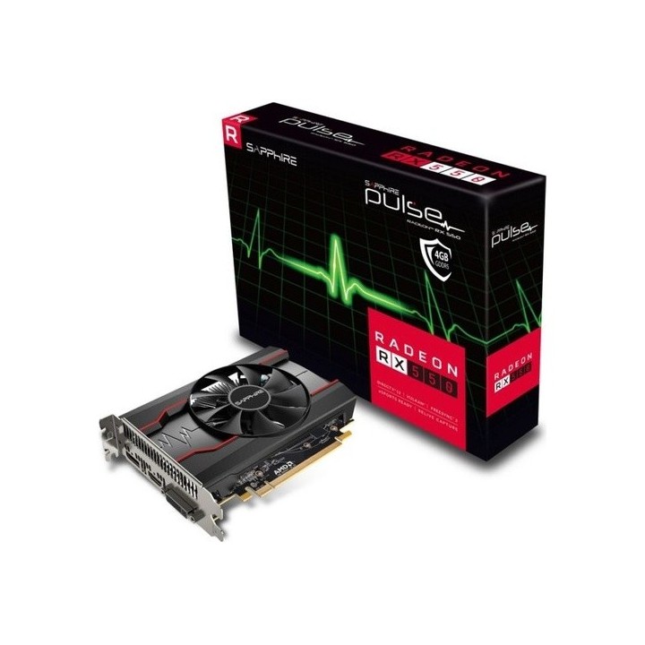 Sapphire AMD Radeon RX 550 Pulse 11268-01-20G 4 GB 128 Bit GDDR5 Graphics Card