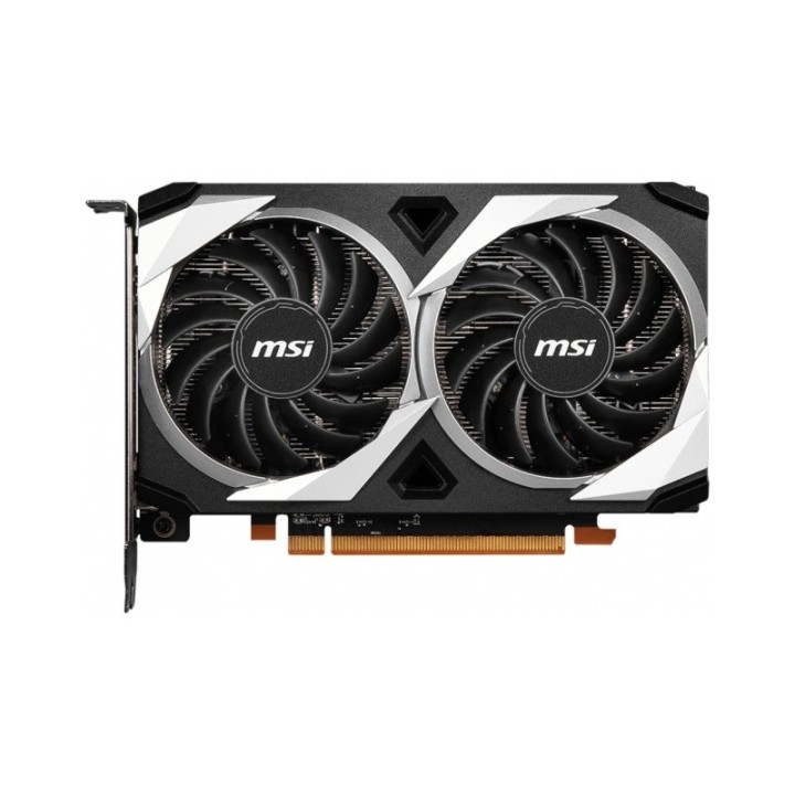 MSI AMD Radeon RX 6500 XT Mech 2X 4G OC 4 GB GDDR6 64 Bit Graphics Card