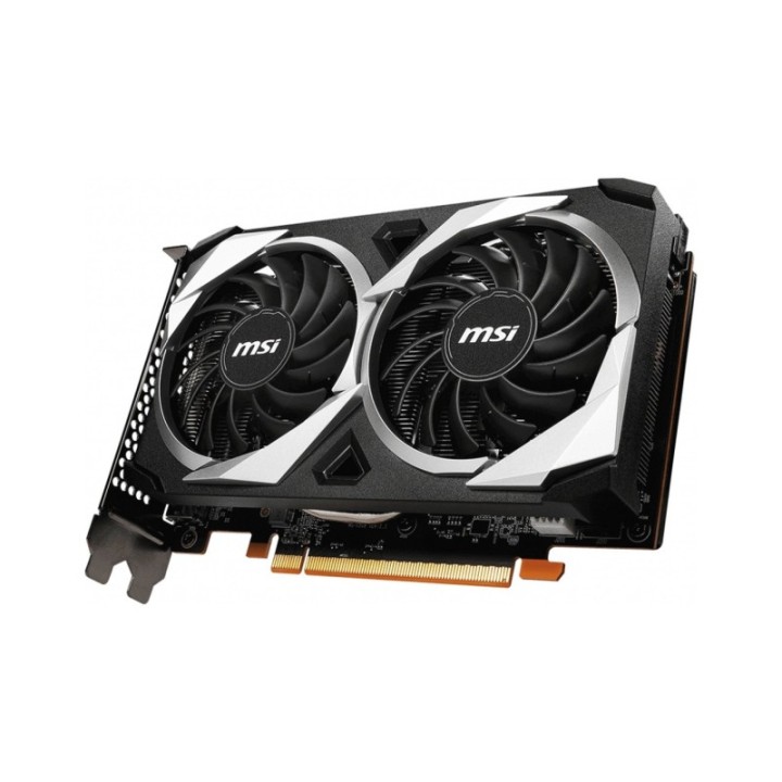 MSI AMD Radeon RX 6500 XT Mech 2X 4G OC 4 GB GDDR6 64 Bit Graphics Card