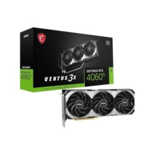 MSI NVIDIA GeForce RTX 4060 TI Ventus 3X E 8G OC 8 GB GDDR6 128 Bit Graphics Card