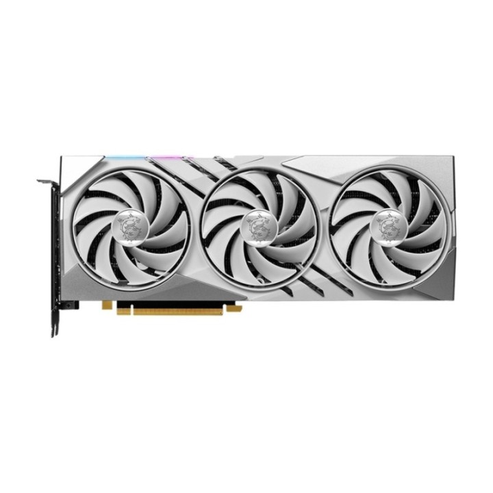 MSI NVIDIA GeForce RTX 4070 Gaming X Slim White 12 GB GDDR6X 192 Bit Graphics Card