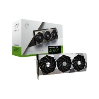 MSI NVIDIA GeForce RTX 4070 Ti SUPRIM X 12G 12 GB GDDR6X 192 Bit Graphics Card