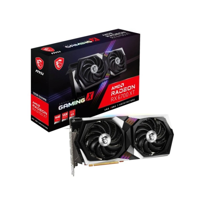 MSI AMD Radeon RX 6700 XT Gaming X 12 GB GDDR6 192 Bit Graphics Card