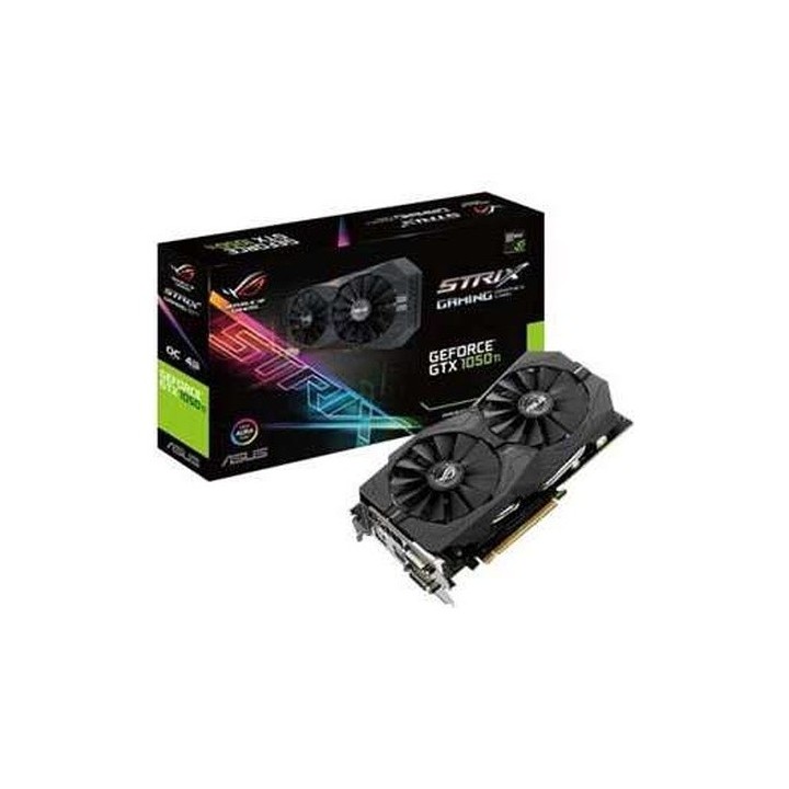 ASUS NVIDIA GeForce GTX 1050 Ti OC ROG STRIX-GTX1050TI-O4G-Gaming 4 GB 128 Bit GDDR5 Graphics Card