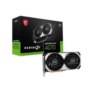 MSI NVIDIA GeForce RTX 4070 Ventus 2X 12G OC 12 GB GDDR6X 192 Bit Graphics Card