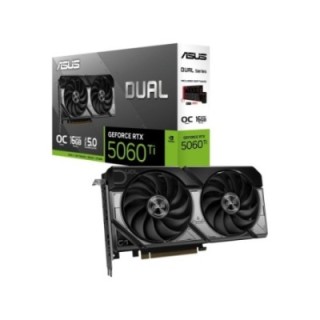 ASUS Dual GeForce RTX 5060 Ti OC 16 GB GDDR7 128 Bit HDMI/dp Graphics Card