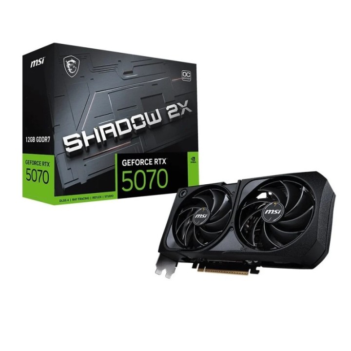 MSI GeForce RTX 5070 12g Shadow 2x OC 12 GB GDDR7 192 Bit Dlss 4 E