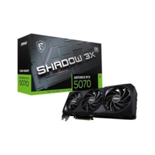 MSI Shadow 3x GeForce RTX 5070 OC 12 GB GDDR7 192 Bit HDMI/dp Graphics Card