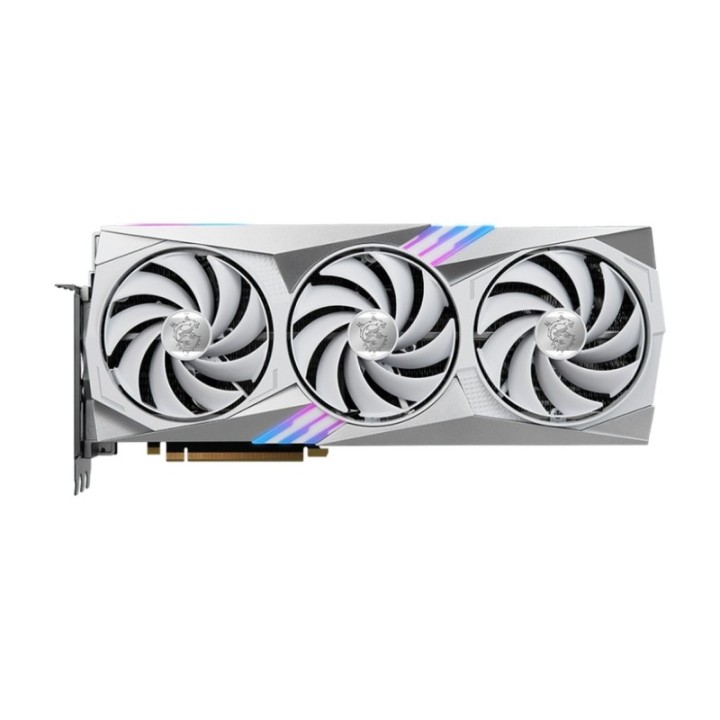 MSI GeForce RTX 4070 Ti Gaming X Trio White 12 GB GDDR6X 192 Bit DLSS 3 Graphics Card