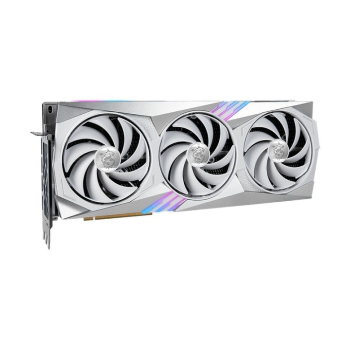 MSI GeForce RTX 4070 Ti Gaming X Trio White 12 GB GDDR6X 192 Bit DLSS 3 Graphics Card
