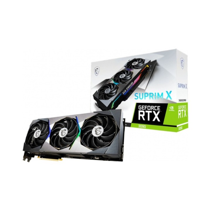 MSI NVIDIA GeForce RTX 3090 SUPRIM X 24 GB GDDR6X 384 Bit Graphics Card